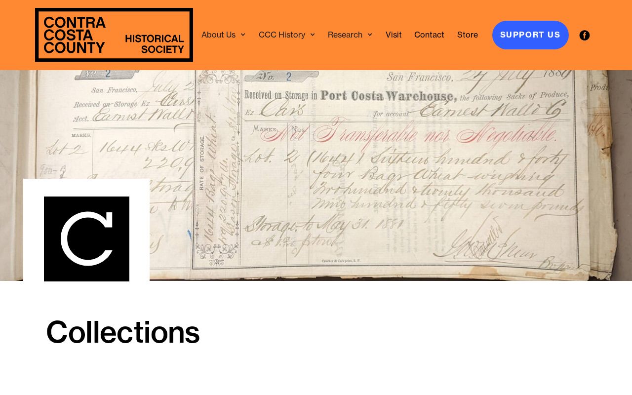 Concord public records Historical Society collections for Contra Costa County names